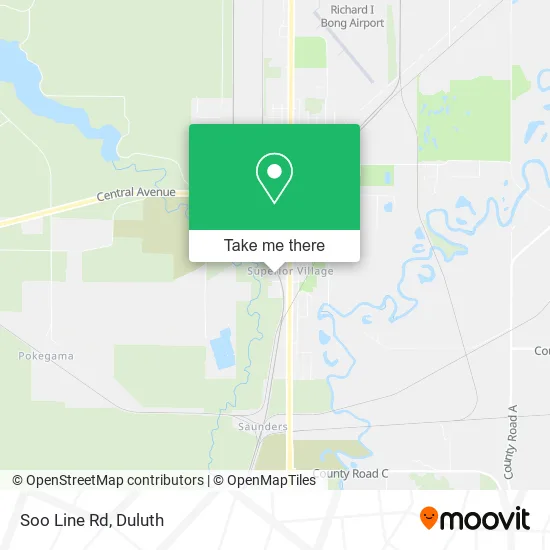 Soo Line Rd map