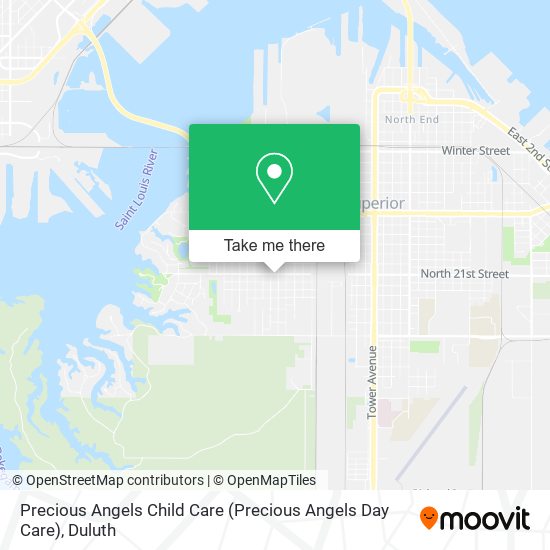 Precious Angels Child Care map