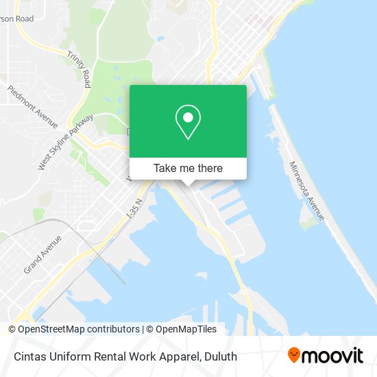 Cintas Uniform Rental Work Apparel map