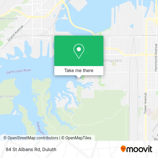 84 St Albans Rd map