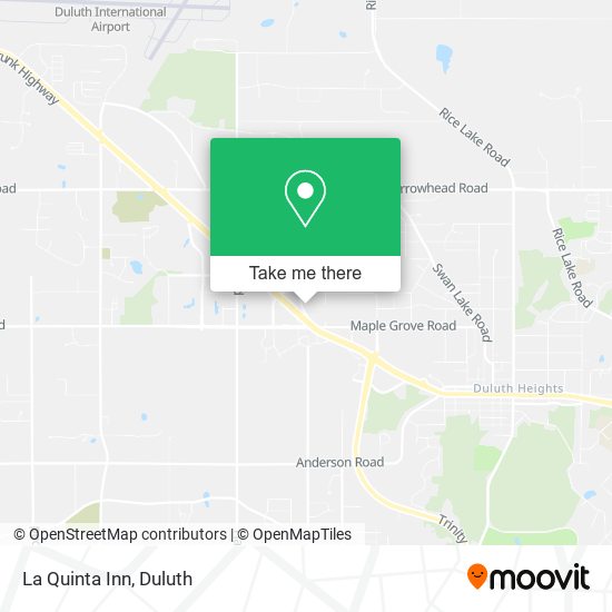 La Quinta Inn map