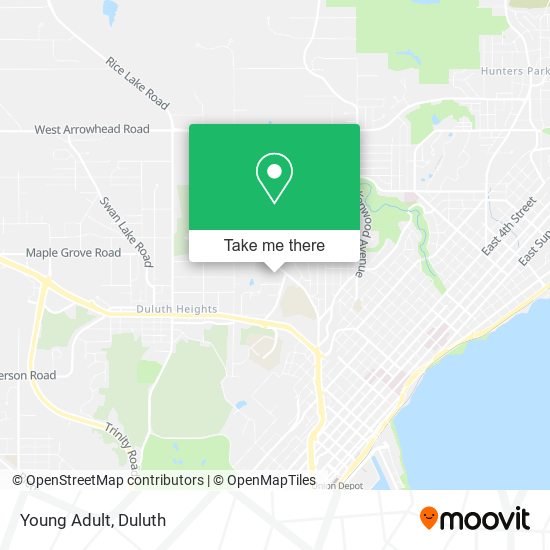 Young Adult map