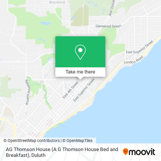 AG Thomson House (A G Thomson House Bed and Breakfast) map
