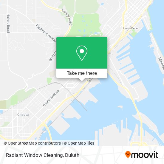 Radiant Window Cleaning map