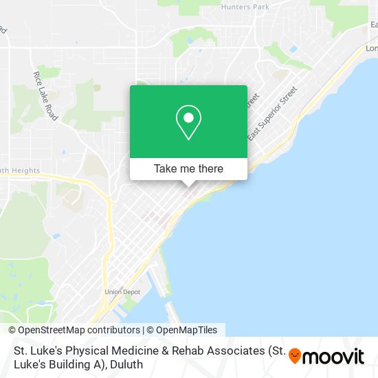 St. Luke's Physical Medicine & Rehab Associates (St. Luke's Building A) map