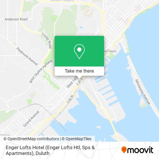 Mapa de Enger Lofts Hotel (Enger Lofts Htl, Sps & Apartments)