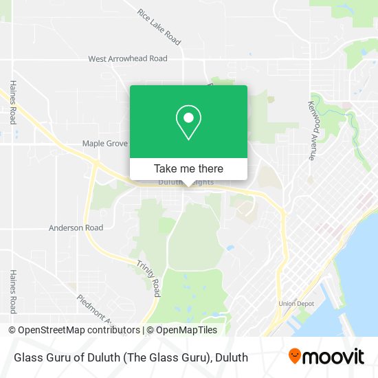 Mapa de Glass Guru of Duluth (The Glass Guru)