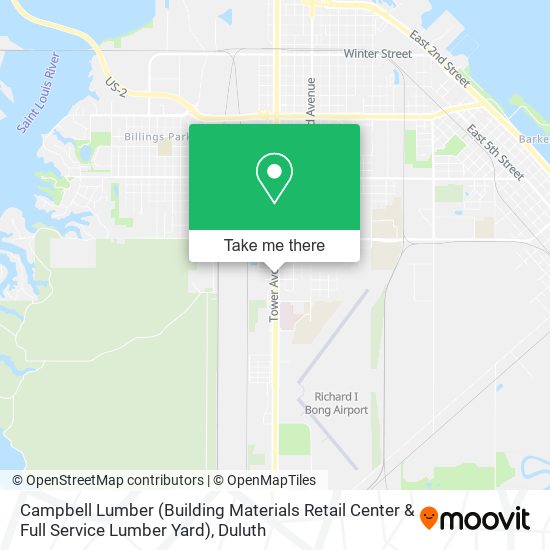 Campbell Lumber (Building Materials Retail Center & Full Service Lumber Yard) map