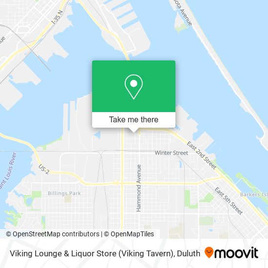 Mapa de Viking Lounge & Liquor Store (Viking Tavern)