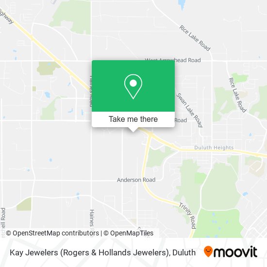 Mapa de Kay Jewelers (Rogers & Hollands Jewelers)