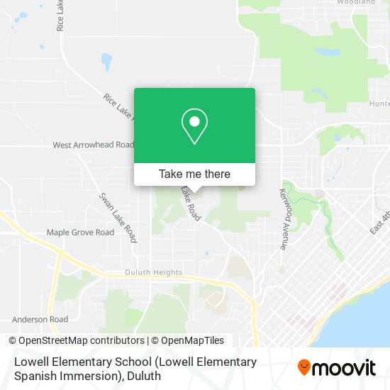 Mapa de Lowell Elementary School (Lowell Elementary Spanish Immersion)