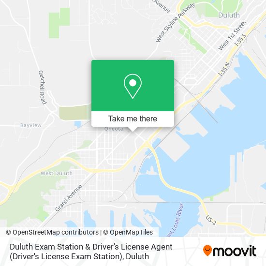 Duluth Exam Station & Driver's License Agent (Driver's License Exam Station) map