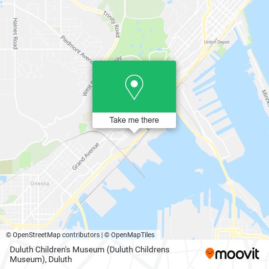 Mapa de Duluth Children's Museum (Duluth Childrens Museum)