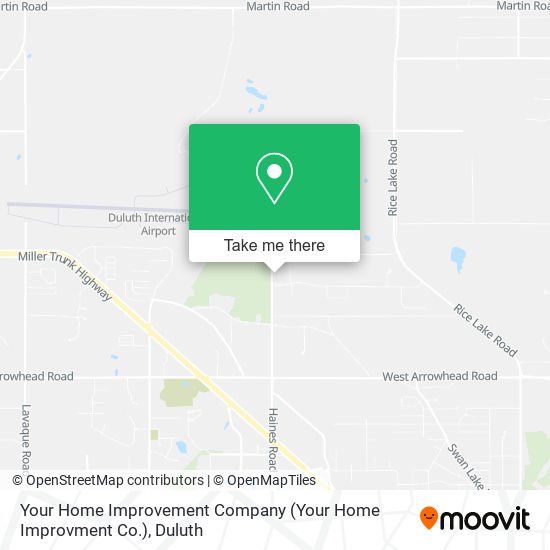 Mapa de Your Home Improvement Company (Your Home Improvment Co.)
