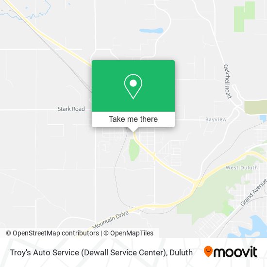 Troy's Auto Service (Dewall Service Center) map