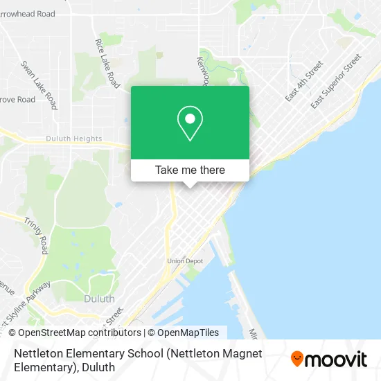 Mapa de Nettleton Elementary School (Nettleton Magnet Elementary)