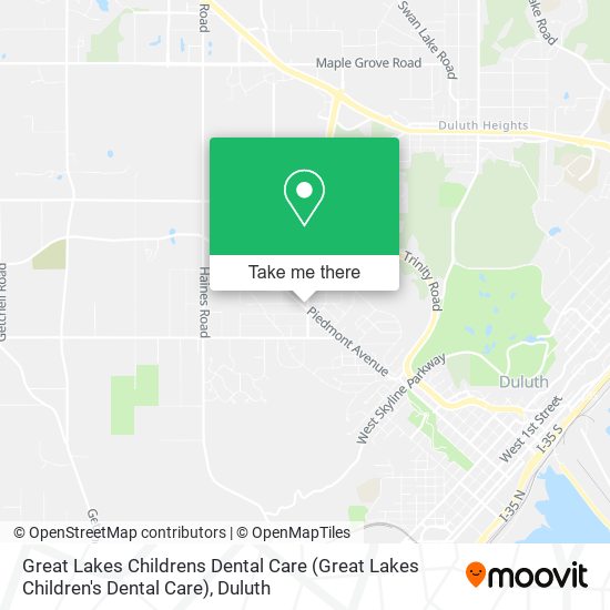 Mapa de Great Lakes Childrens Dental Care (Great Lakes Children's Dental Care)