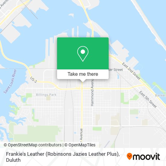 Frankie's Leather (Robinsons Jazies Leather Plus) map