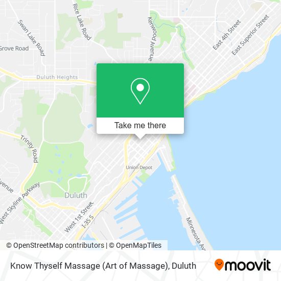 Know Thyself Massage (Art of Massage) map