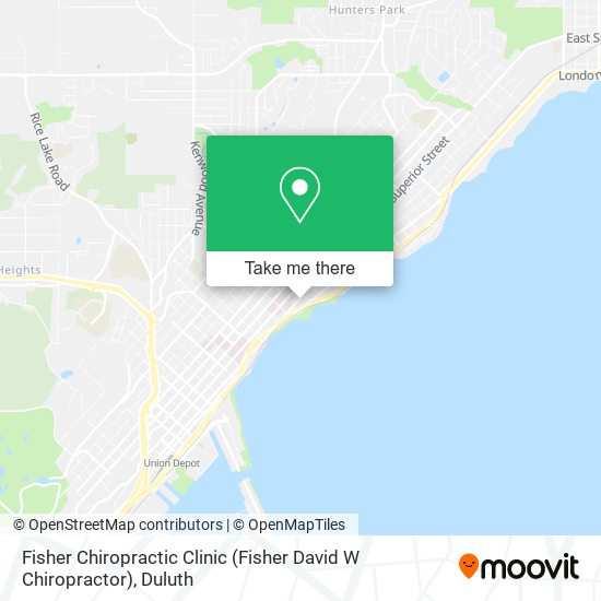 Mapa de Fisher Chiropractic Clinic (Fisher David W Chiropractor)