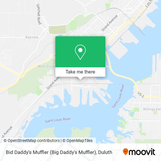 Mapa de Bid Daddy's Muffler