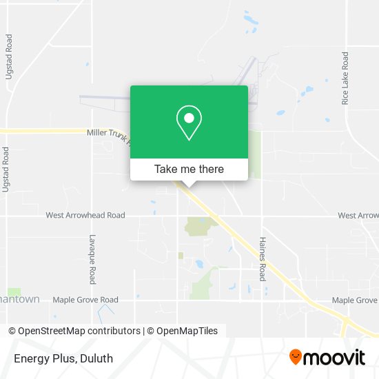 Energy Plus map