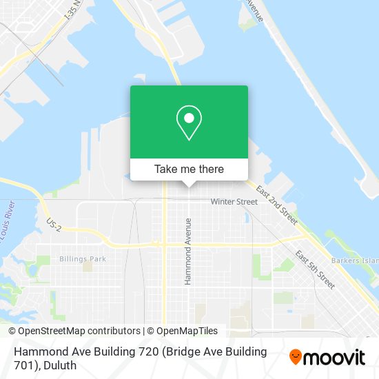 Hammond Ave Building 720 (Bridge Ave Building 701) map