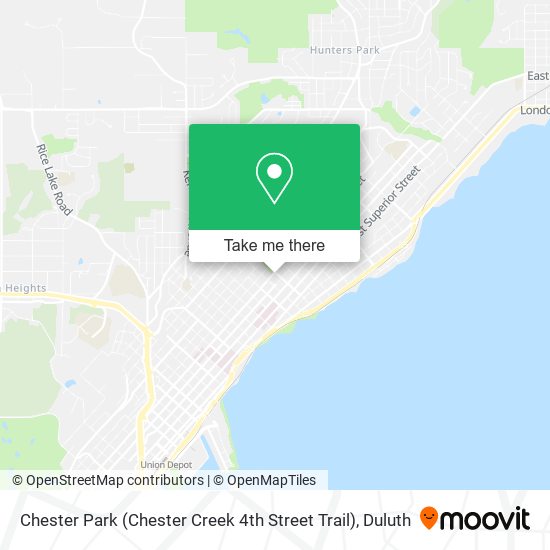 Mapa de Chester Park (Chester Creek 4th Street Trail)