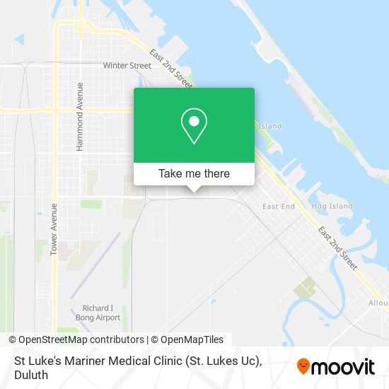 St Luke's Mariner Medical Clinic (St. Lukes Uc) map