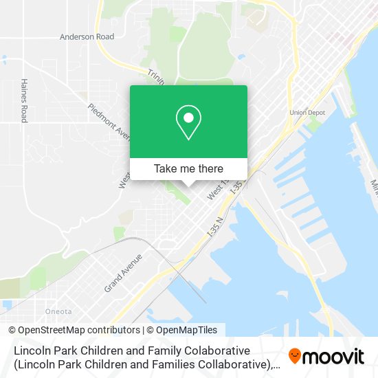 Lincoln Park Children and Family Colaborative (Lincoln Park Children and Families Collaborative) map