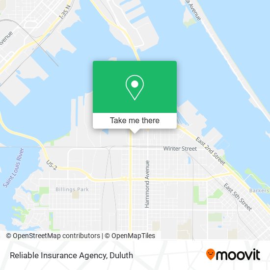 Reliable Insurance Agency map