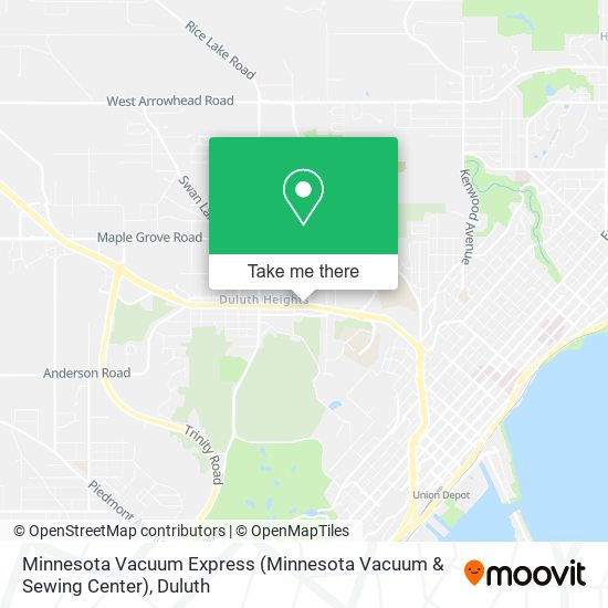 Minnesota Vacuum Express (Minnesota Vacuum & Sewing Center) map