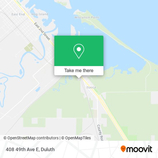 Mapa de 408 49th Ave E