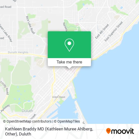 Mapa de Kathleen Braddy MD (Kathleen Muree Ahlberg, Other)