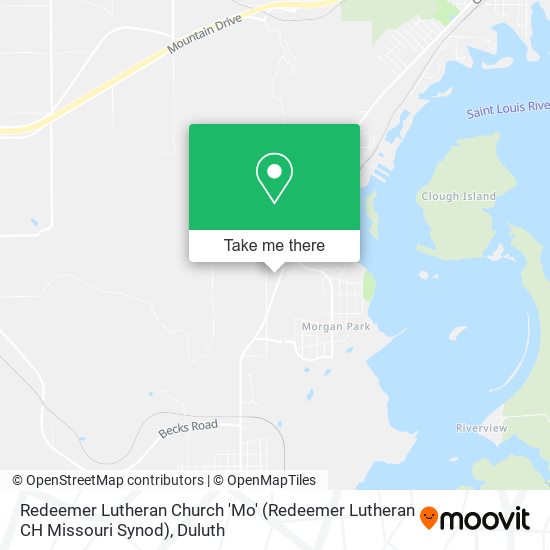 Mapa de Redeemer Lutheran Church 'Mo' (Redeemer Lutheran CH Missouri Synod)