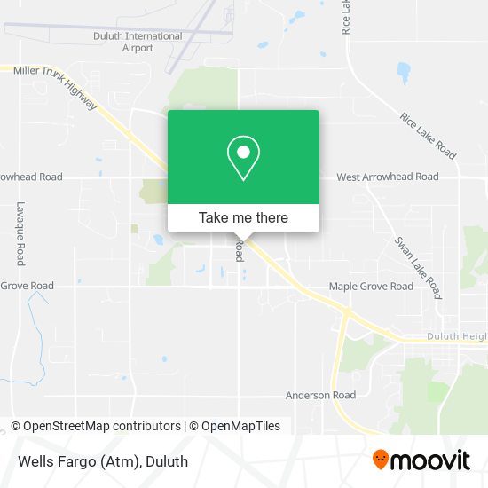 Mapa de Wells Fargo (Atm)