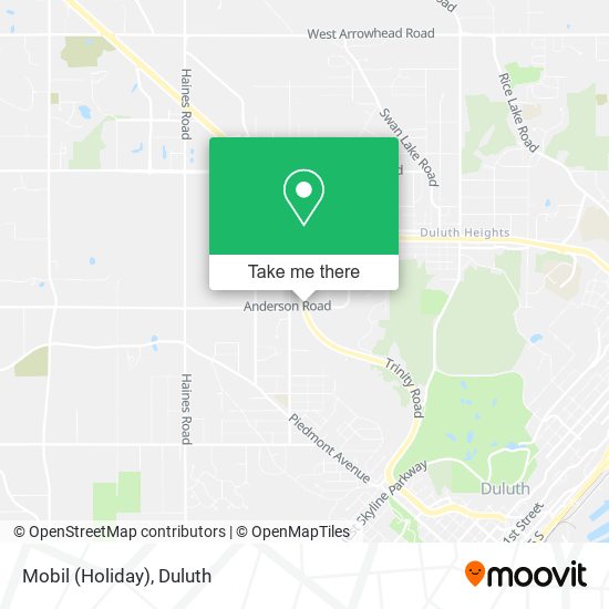 Mobil (Holiday) map