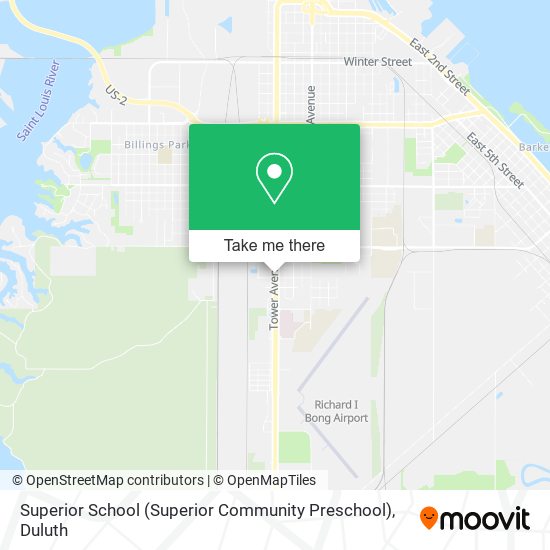 Mapa de Superior School (Superior Community Preschool)