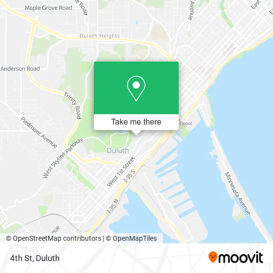 4th St map