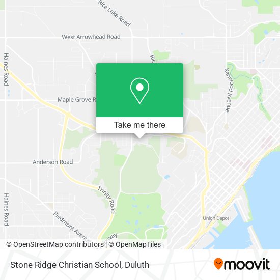 Mapa de Stone Ridge Christian School