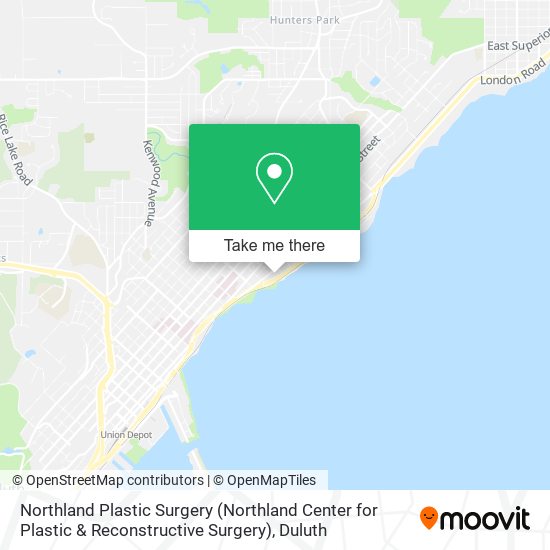 Mapa de Northland Plastic Surgery (Northland Center for Plastic & Reconstructive Surgery)