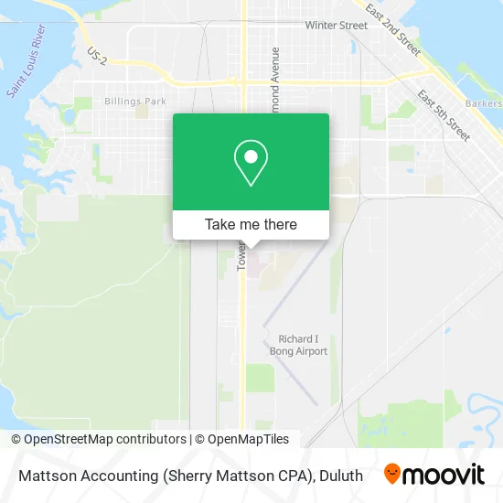 Mattson Accounting (Sherry Mattson CPA) map