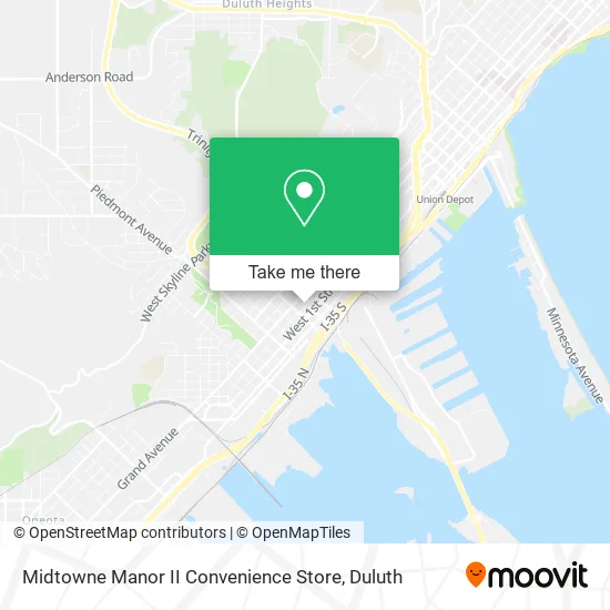 Midtowne Manor II Convenience Store map