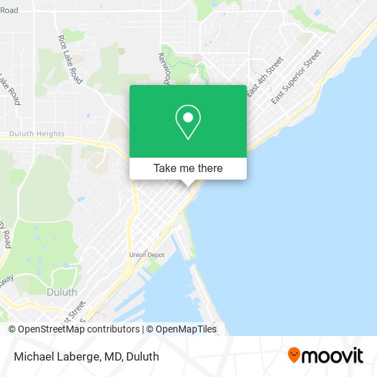 Michael Laberge, MD map