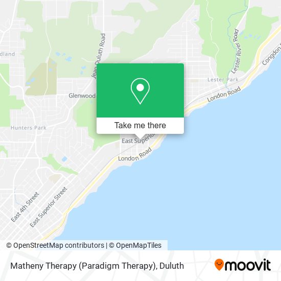 Matheny Therapy (Paradigm Therapy) map