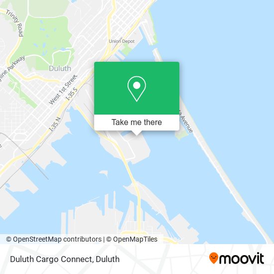 Duluth Cargo Connect map