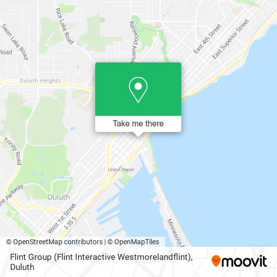 Mapa de Flint Group (Flint Interactive Westmorelandflint)