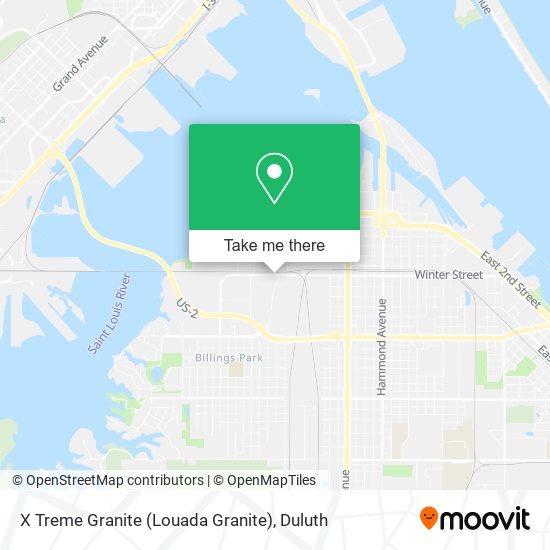 X Treme Granite (Louada Granite) map