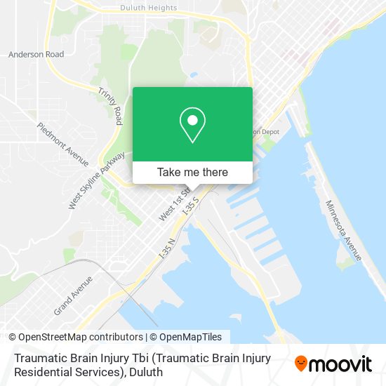 Mapa de Traumatic Brain Injury Tbi (Traumatic Brain Injury Residential Services)