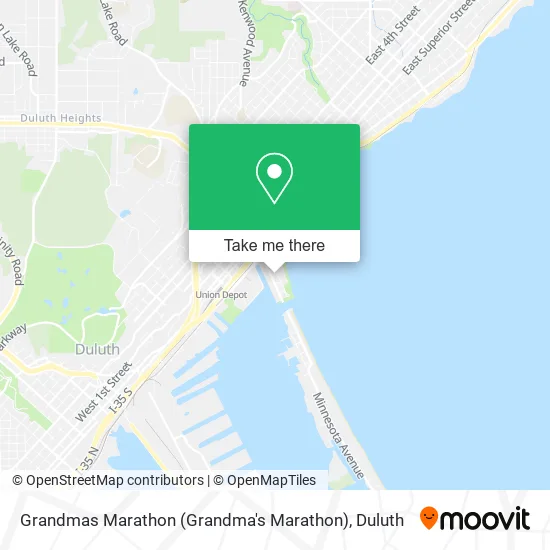 Mapa de Grandmas Marathon (Grandma's Marathon)